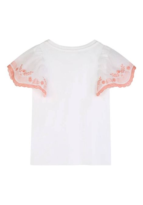 T-shirt con ricamo CHLOE' KIDS | C21238117